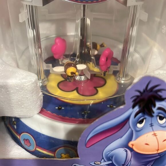 Vintage NEW IN open BOX DISNEY ANNIVERSARY CLOCK/EEYORE! Collectible - Picture 3 of 8